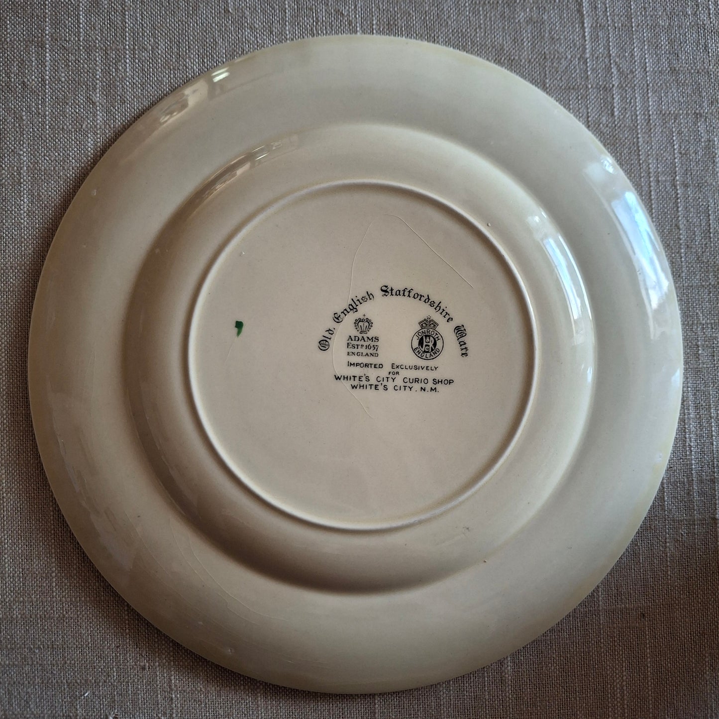 Vintage Carlsbad Caverns New Mexico Souvenir Plate