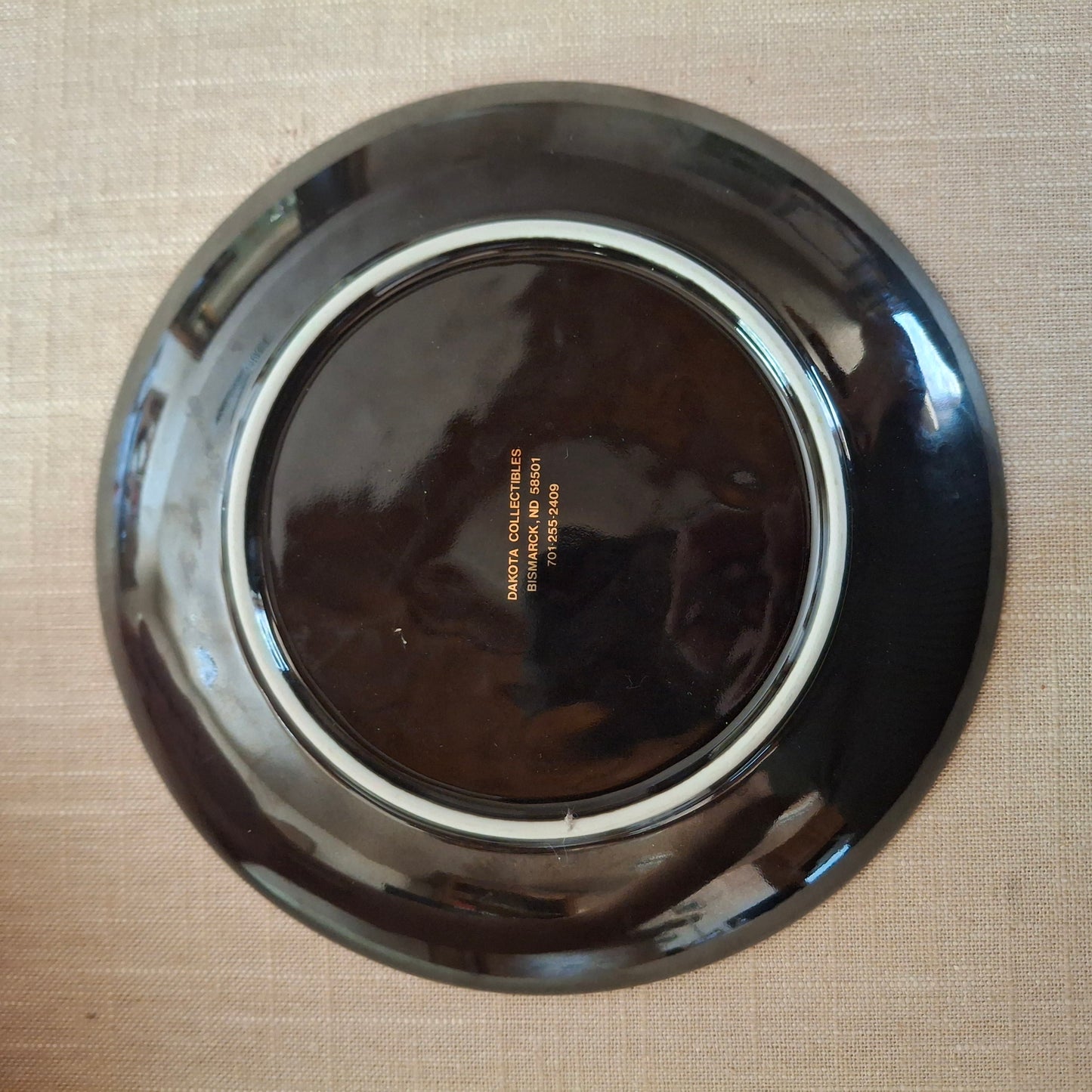 Vintage North Dakota Souvenir Plate