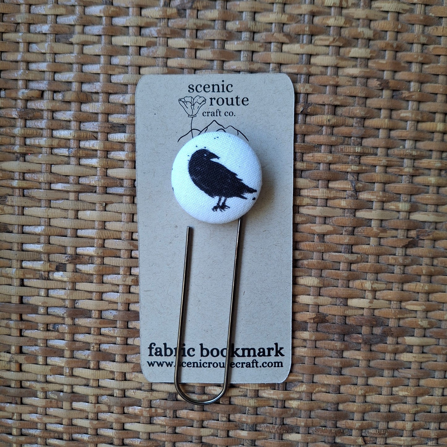 Upcycled Fabric Bookmarks - Animals
